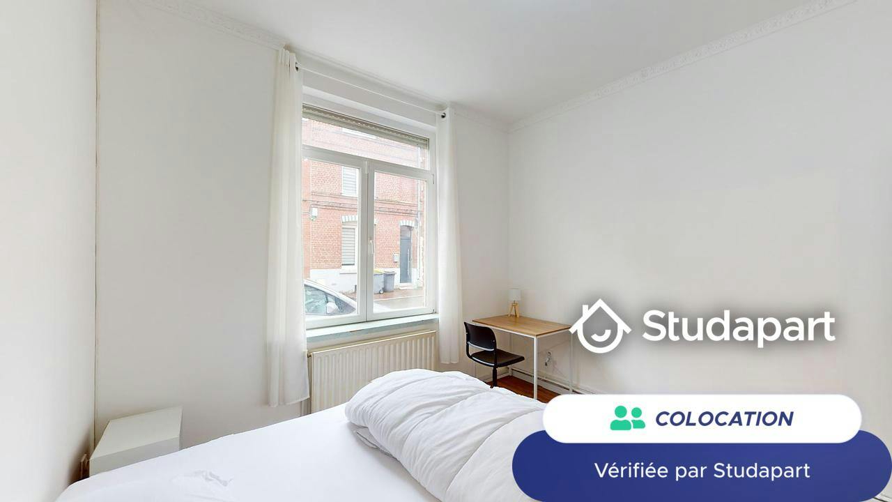 Private room for rent on Rue Druelle, Lille - Vue 3