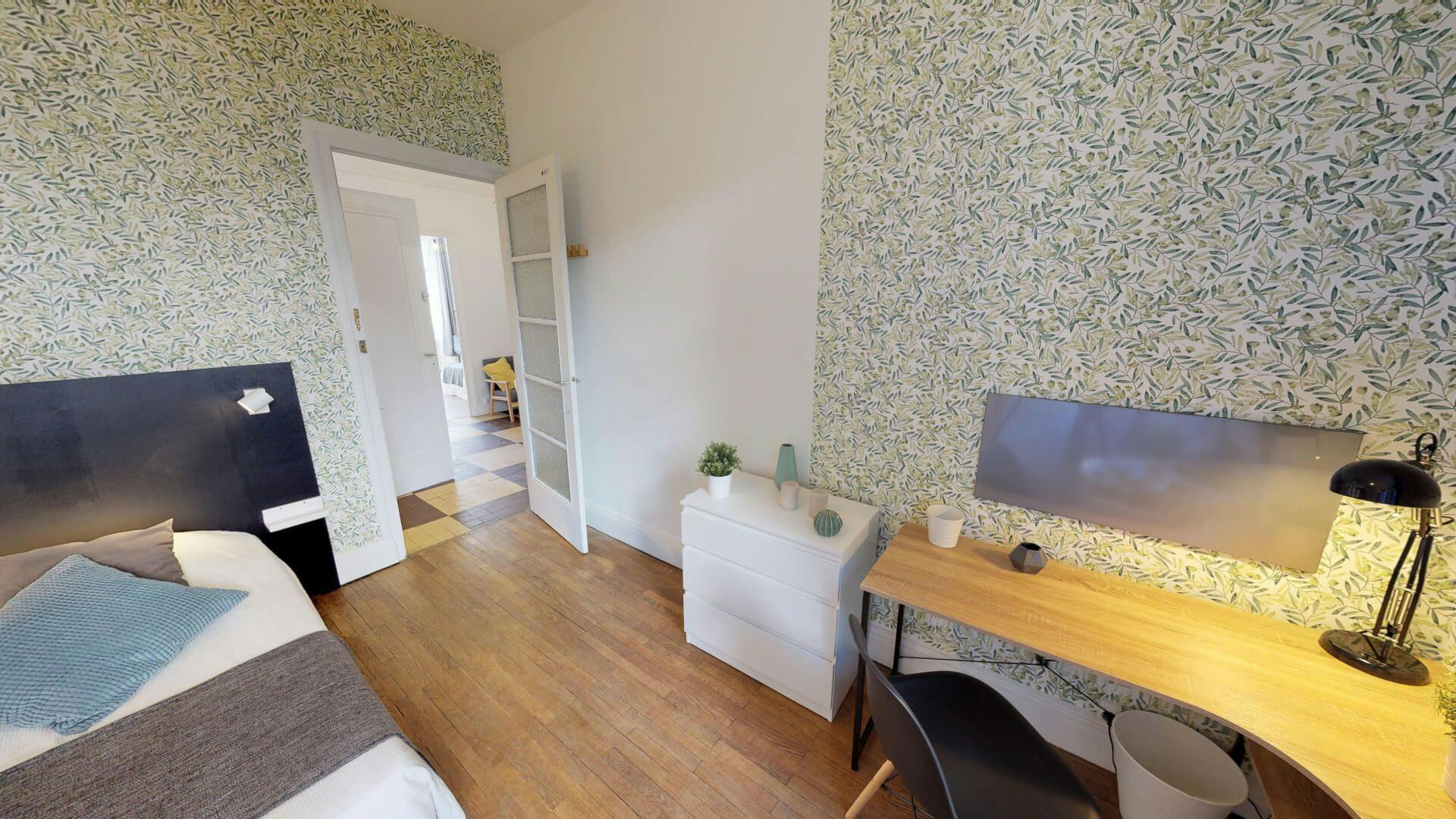 Private room for rent on Rue Cuvier, Lyon - Vue 4