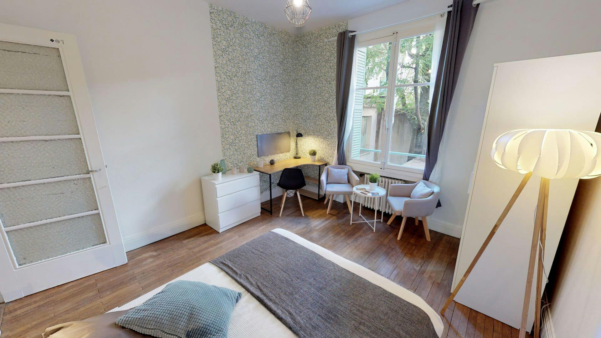Private room for rent on Rue Cuvier, Lyon - Vue 3