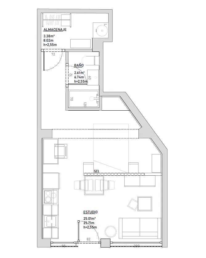 Apartment Madrid, 30m² — photo 5