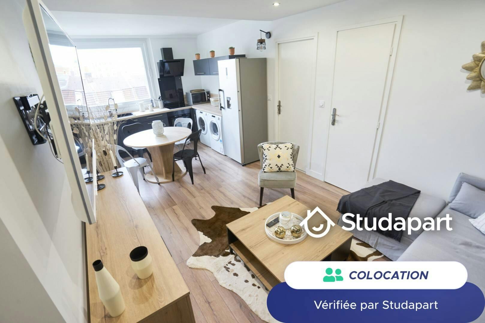Private room for rent for €545 per month in Lille, Rue Corbet