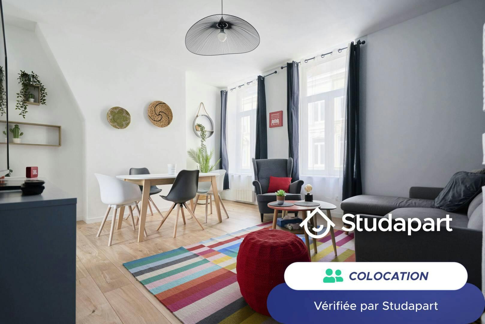 Private room for rent on Rue des Frères Vaillant, Lille - Plus