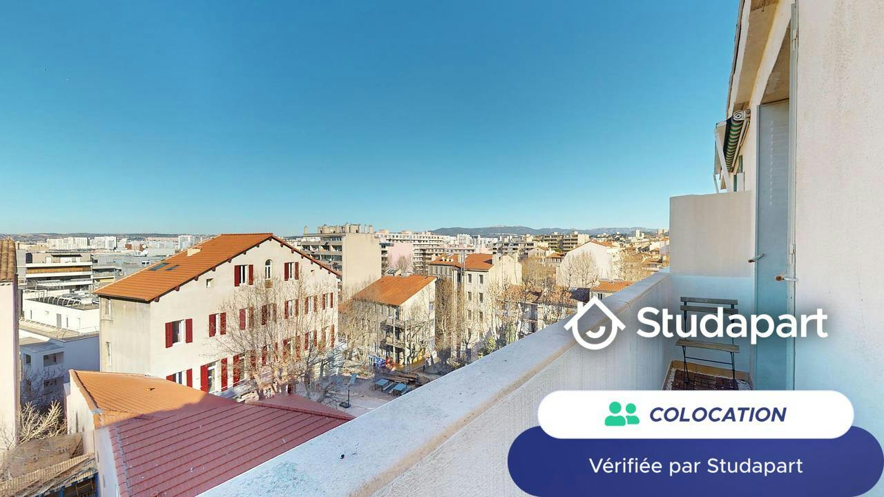 Private room for rent on Rue du Sud et du Père Louis Thérobe, Marseille - Vue 3