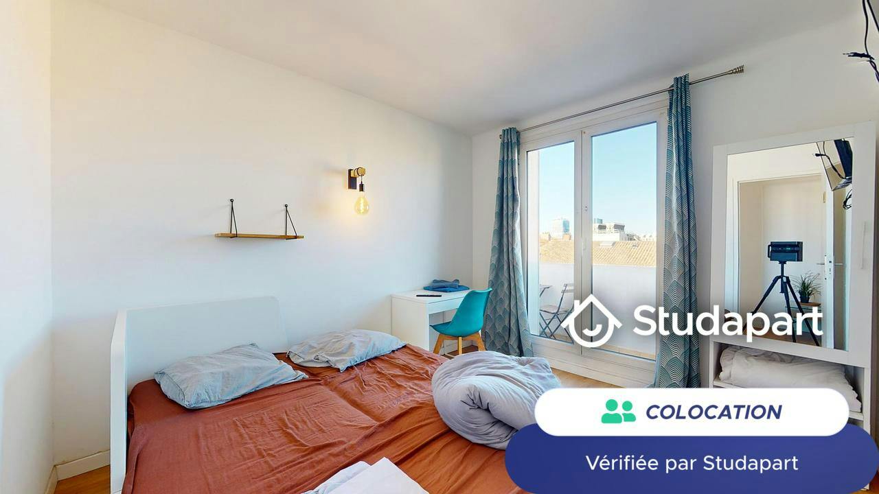Private room for rent on Rue du Sud et du Père Louis Thérobe, Marseille - Vue 5