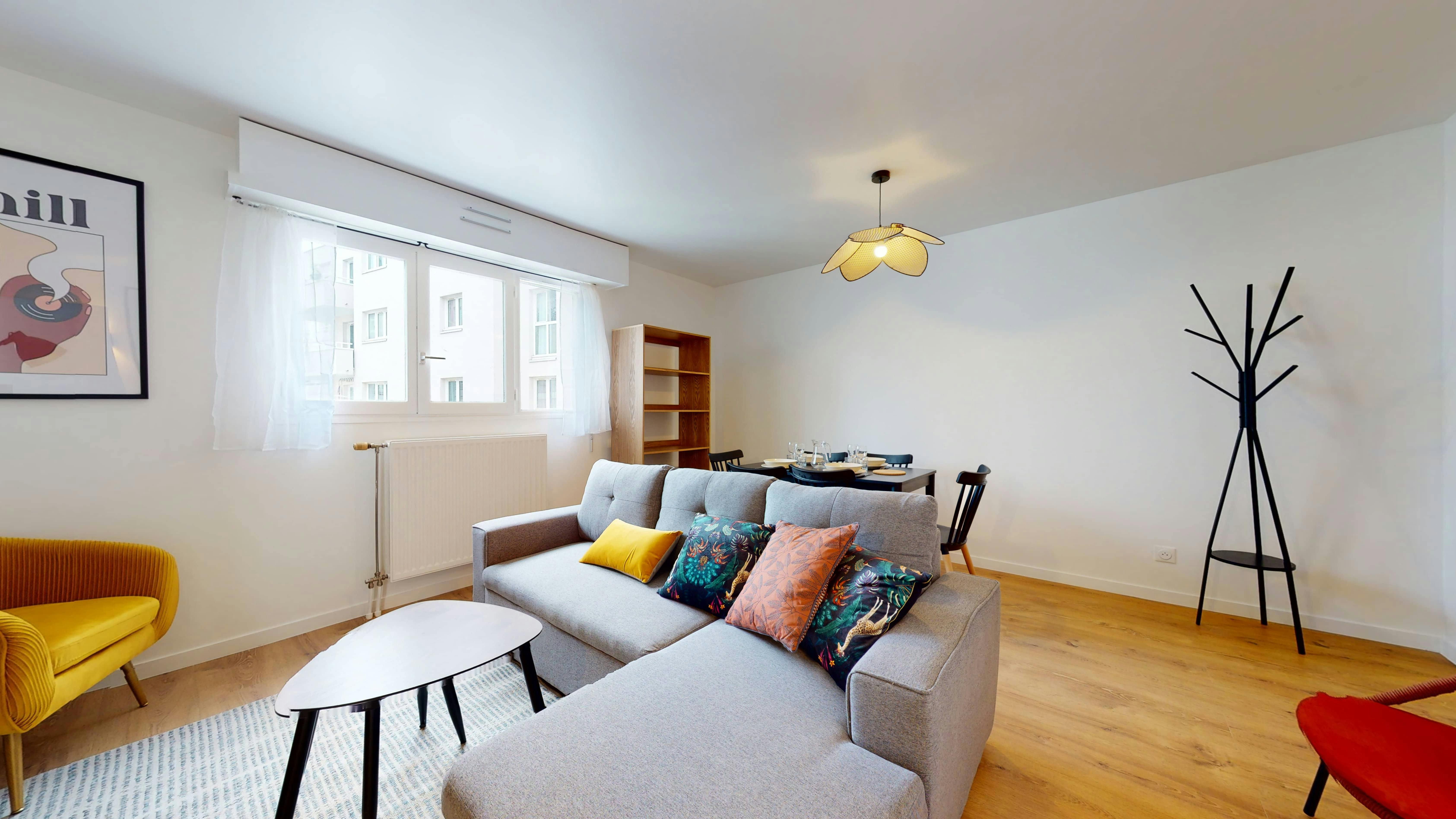 Privé kamer te huur voor € 866 per maand in Courbevoie, Boulevard de la Mission Marchand