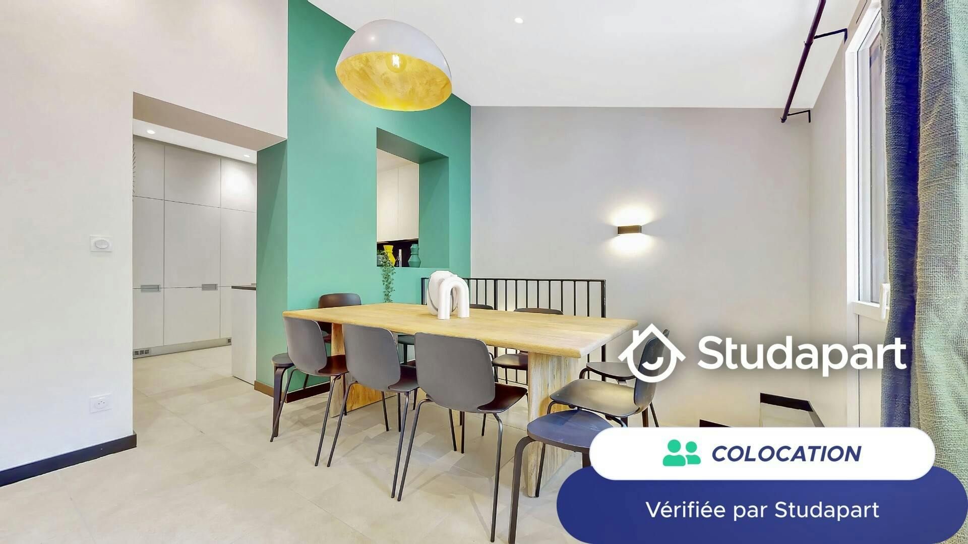 Private room for rent on Rue des Hérideaux, Lyon - Widok 6