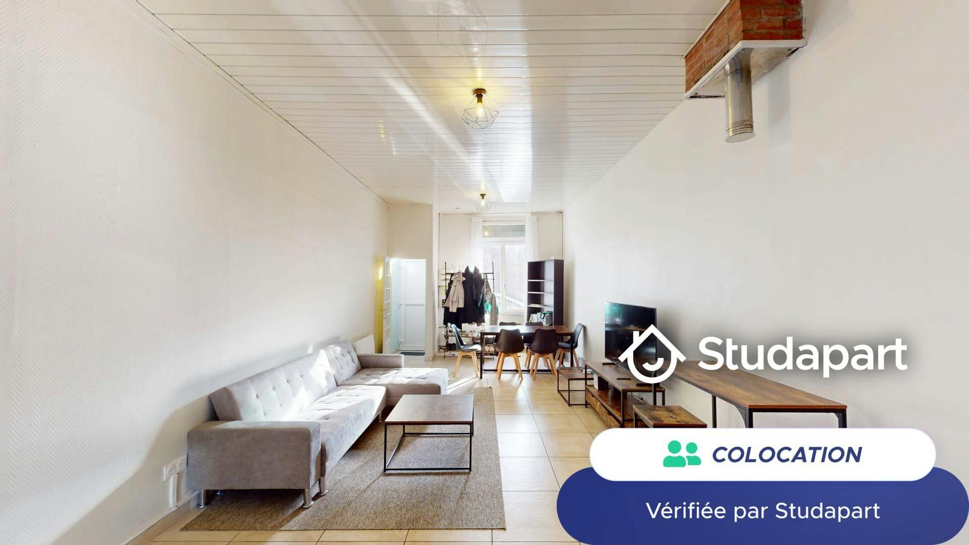 Private room for rent for €390 per month in Roubaix, Rue de Bouvines