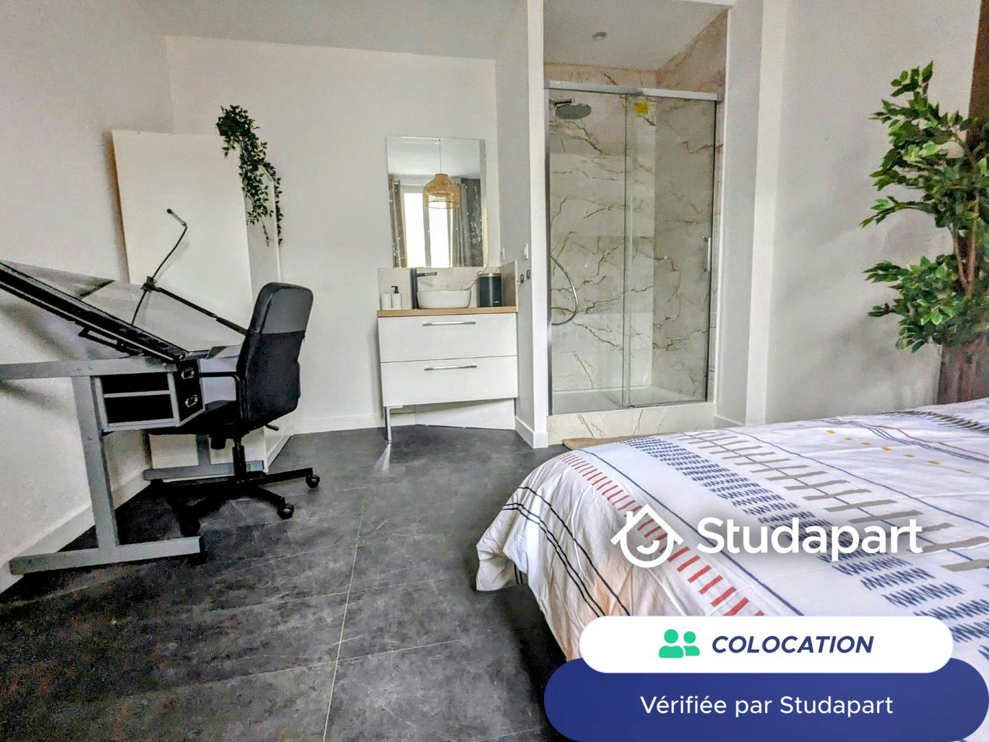 Private room for rent on Rue Auguste Rateau, Saint-Étienne - View 5