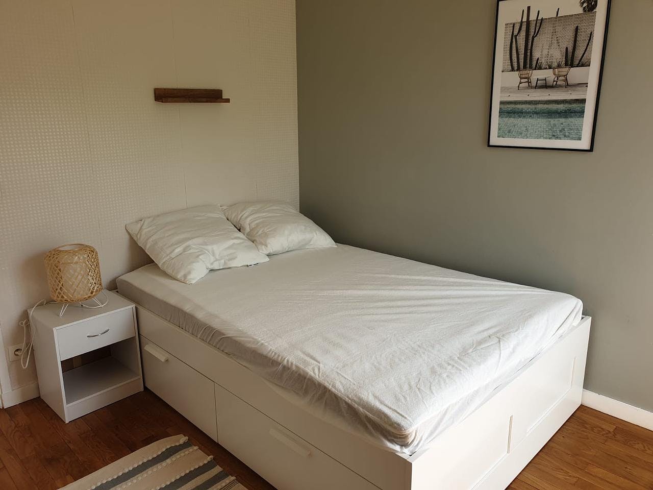 私人房间 正在以 €522 的月租出租，其位于 Sainte-Foy-lès-Lyon, Rue Claude Jusseaud