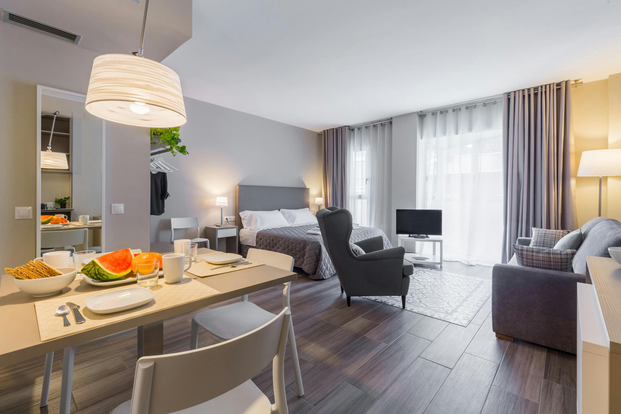 Studio te huur voor € 2.004 per maand in Barcelona, Carrer del Consell de Cent