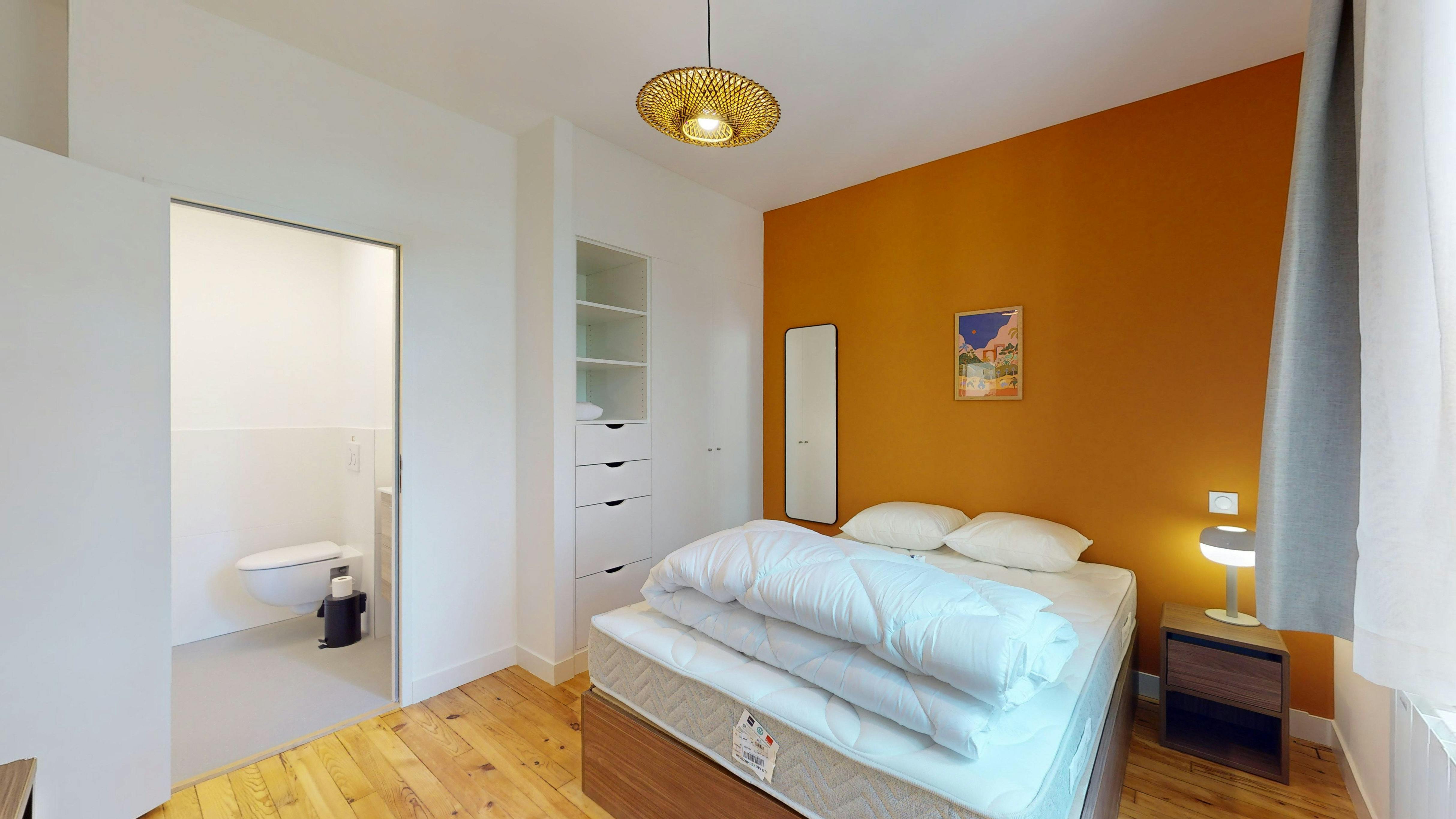 Single room Toulouse, 1 bed, 13m² — photo 25
