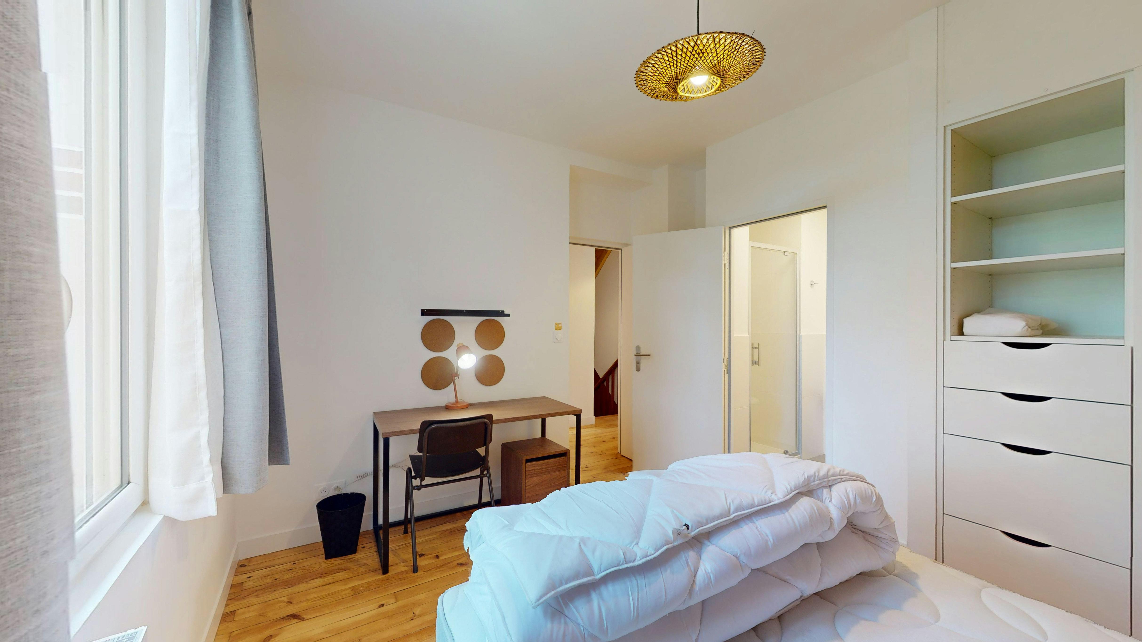 Single room Toulouse, 1 bed, 13m² — photo 15