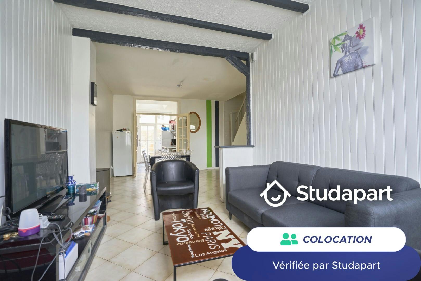 Private room for rent on Rue du Faubourg des Postes, Lille - Vue 4