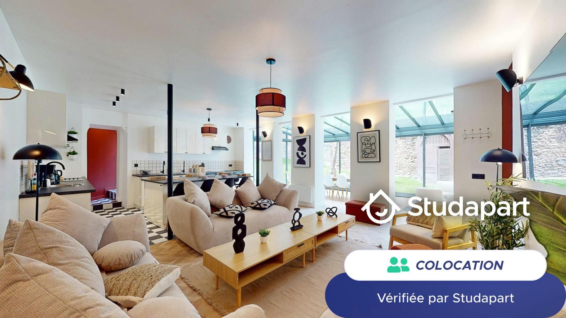 Private room for rent for €1,265 per month in Paris, Rue Hermel