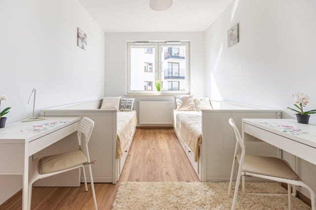 Shared room for rent for PLN 1,500 per month in Warsaw, Bukowiecka