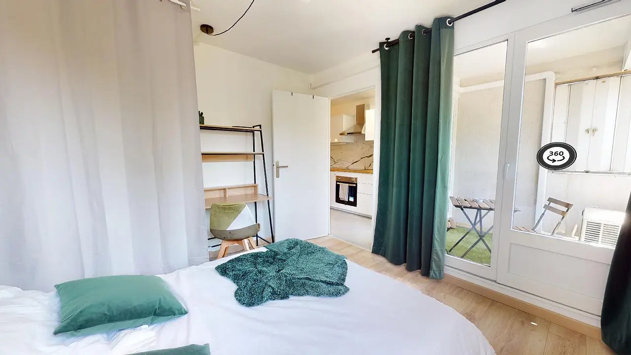 Отдельная комната сдается в аренду за 486 € в месяц в Montpellier, Rue des Hibiscus