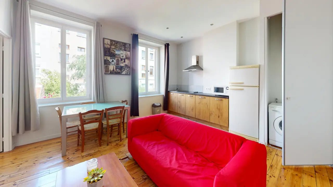 1-Bedroom Apartment in Boulevard Valbenoîte, Saint-Étienne (1534599) ROOM 4