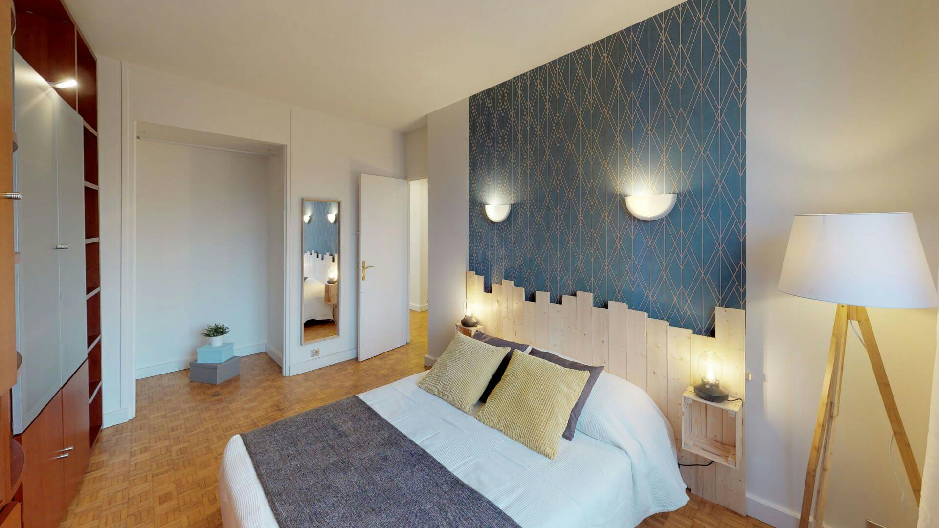 Single room Paris, 1 bed, 14m² — photo 4