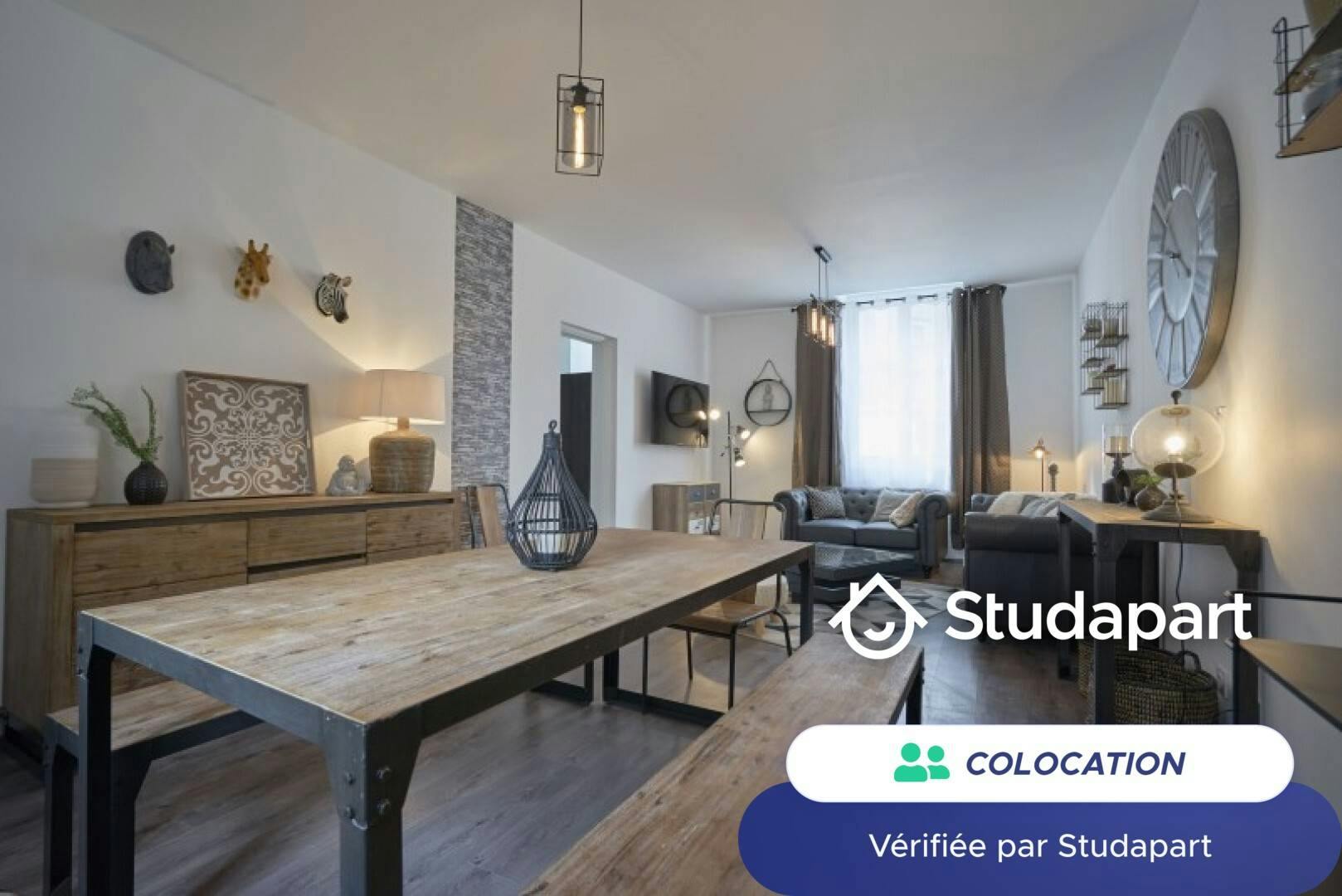 Habitación privada en alquiler por 460 € al mes en Reims, Rue Docteur Thomas