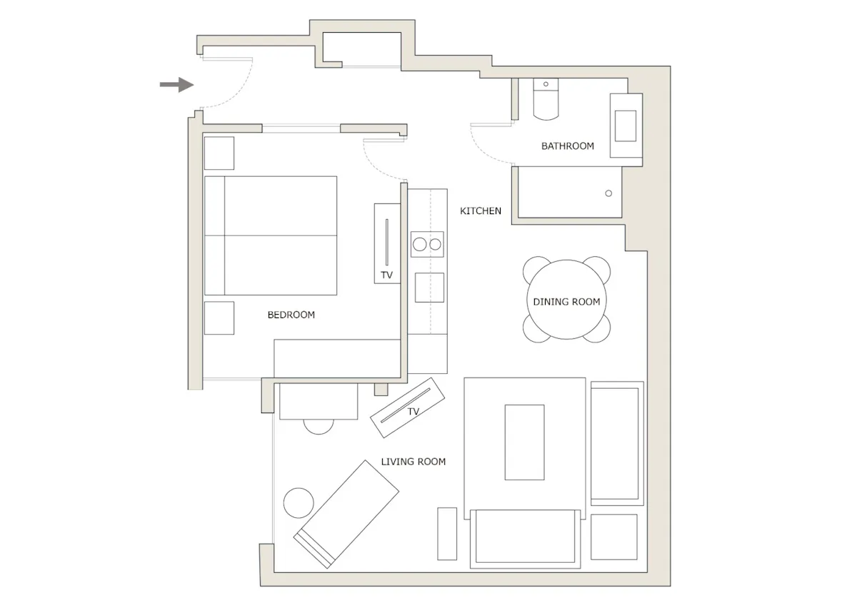 1-Bedroom Apartment in Calle de Antonio Pérez, Madrid (1535244) DOCUMENTATION