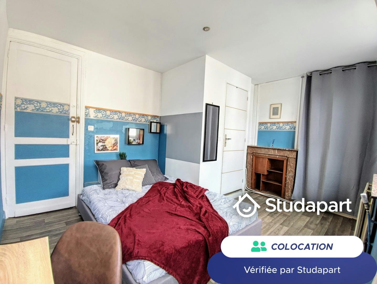 Private room for rent for €465 per month in Roubaix, Boulevard Montesquieu