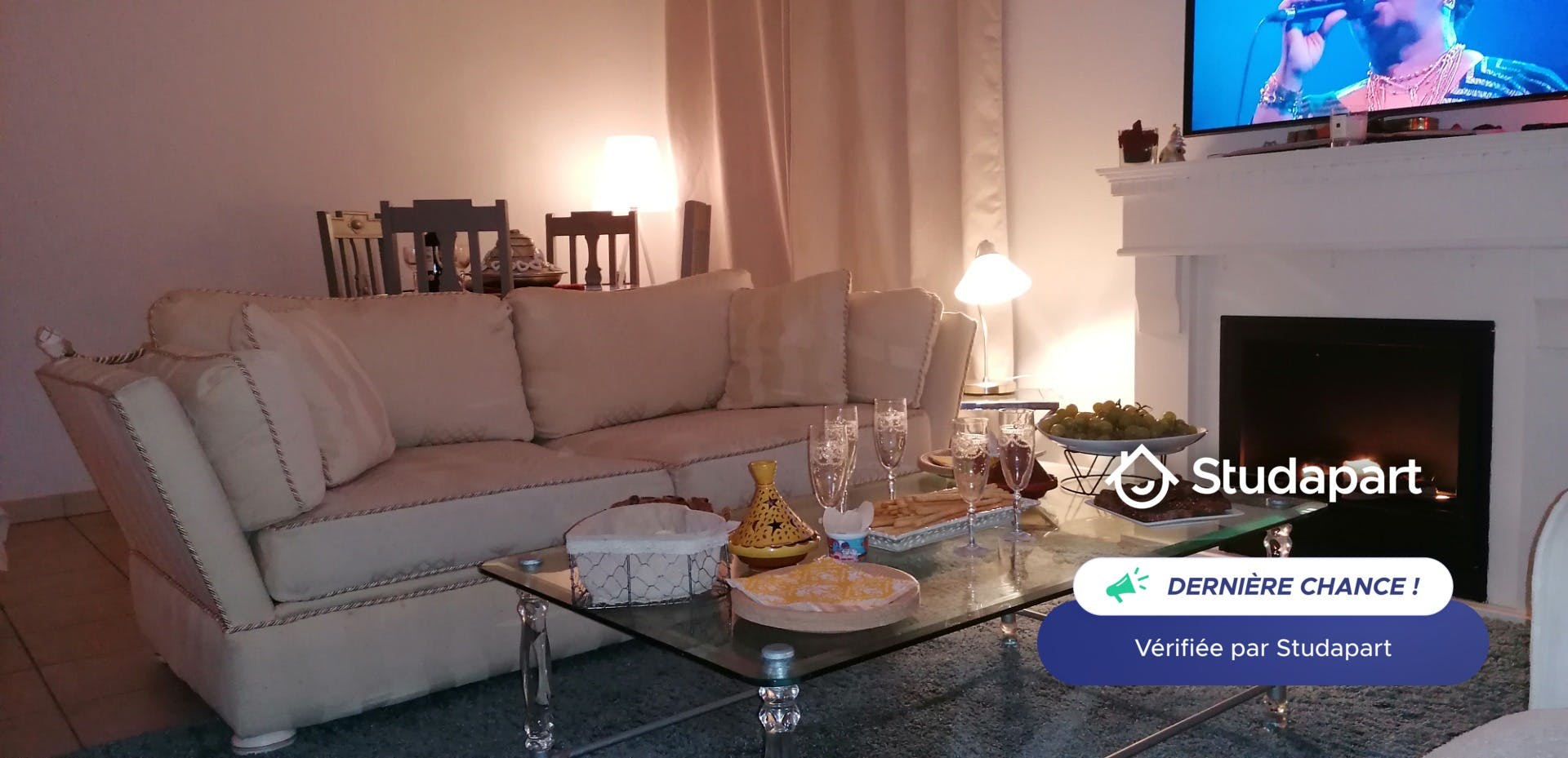 Privé kamer te huur voor € 585 per maand in Cannes, Impasse des Eucalyptus