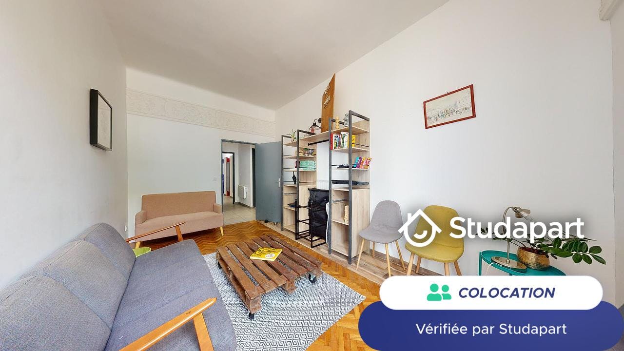 Private room for rent on La Canebière, Marseille – pohled 6