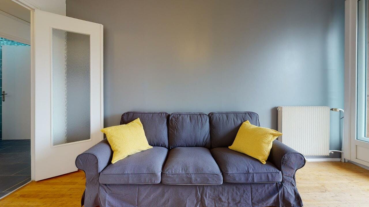 Single room Villeurbanne, 1 bed, 10m² — photo 1