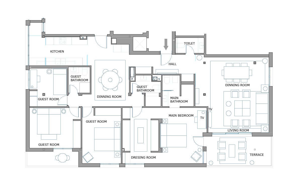 Apartment Madrid, 154m² — photo 5