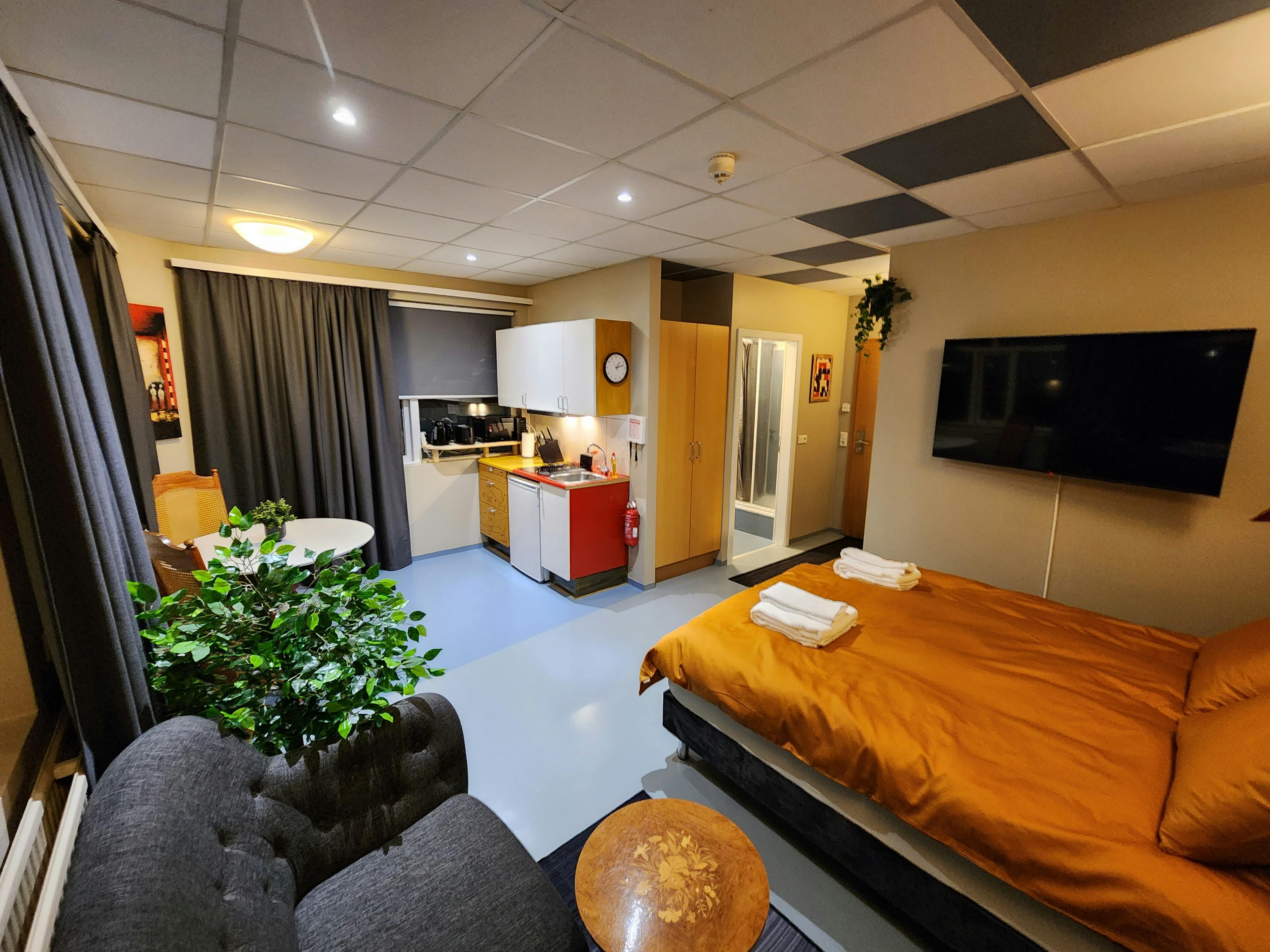 Studio for rent for ISK 341,470 per month in Hafnarfjarðarkaupstaður, Bæjarhraun