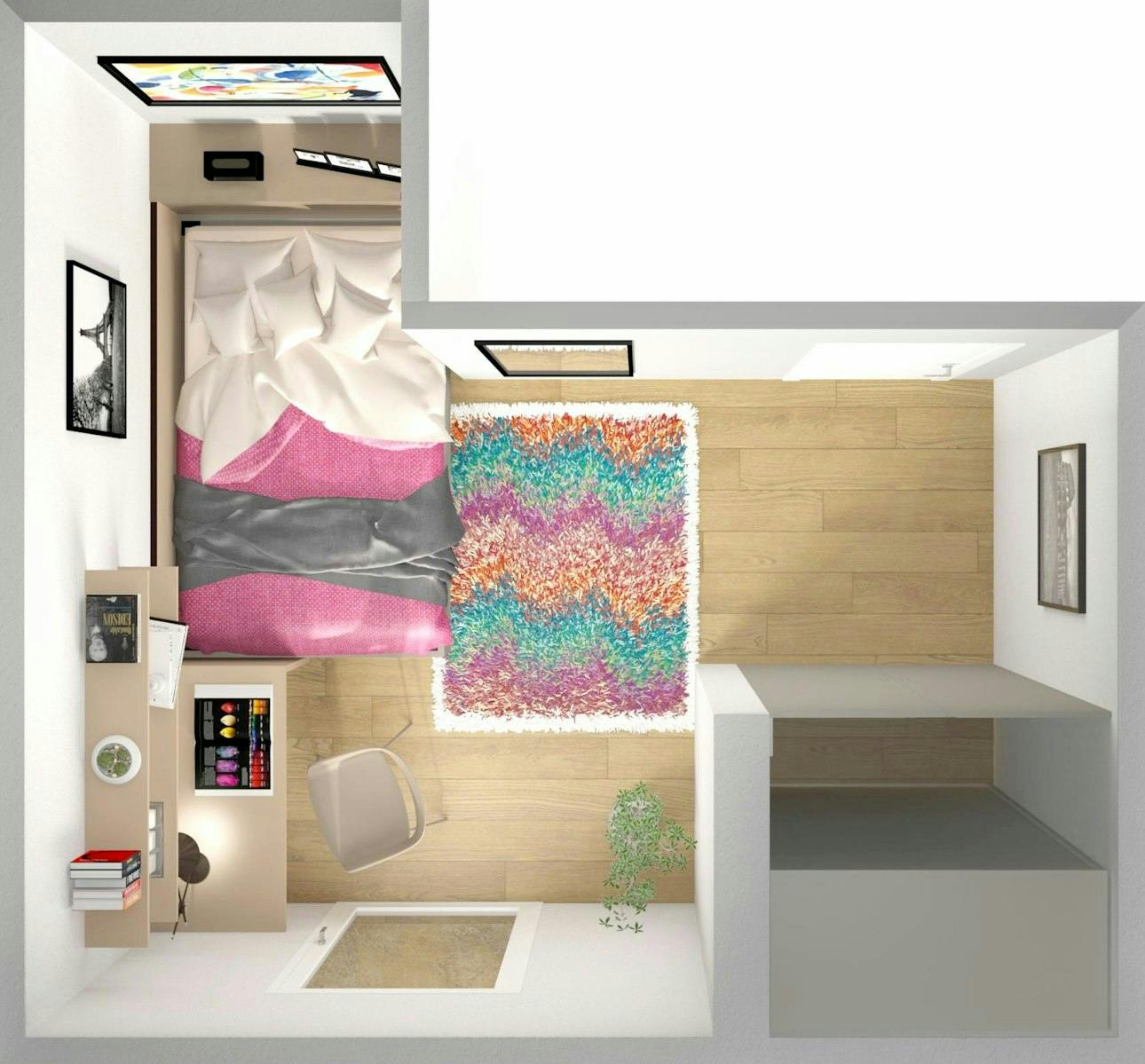 Single room Ferrara, 1 bed, 11m² — photo 865