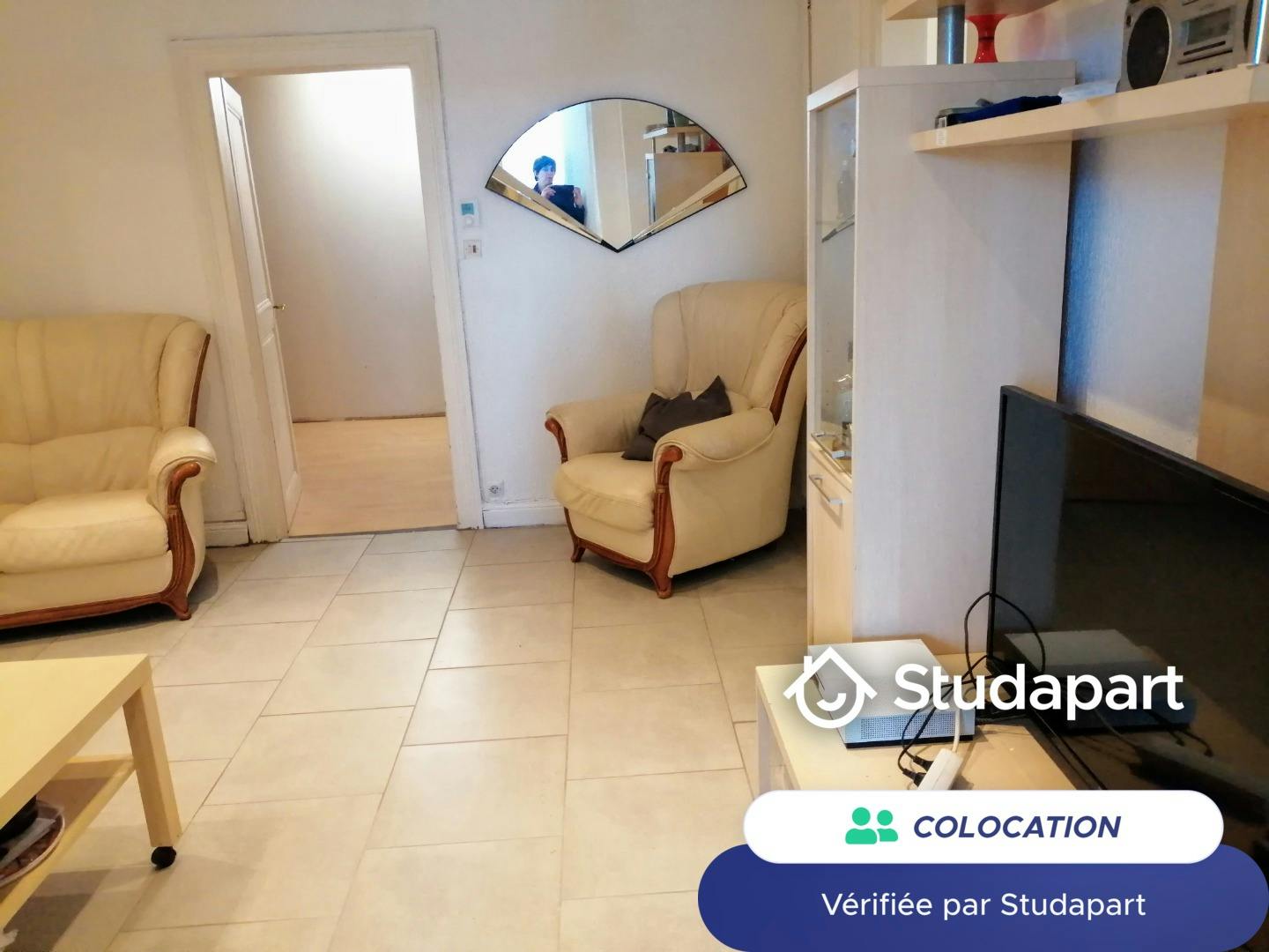 Quarto privado para alugar por € 450 por mês em Colmar, Rue de Turckheim