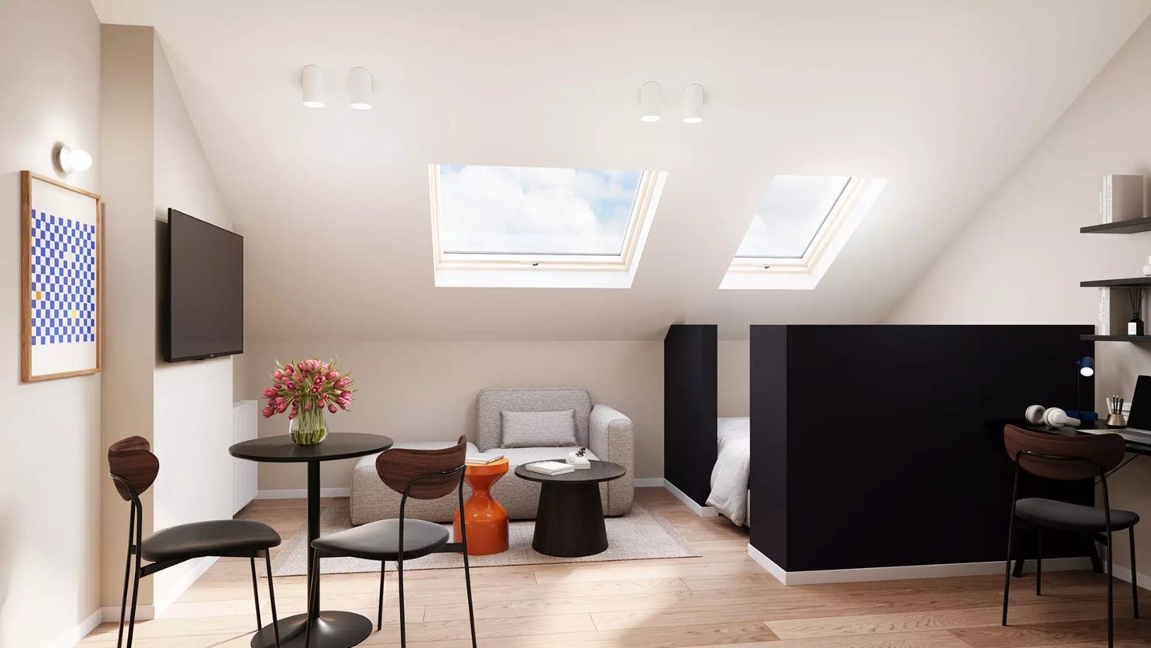 Apartment Ixelles, 25m² — photo 3