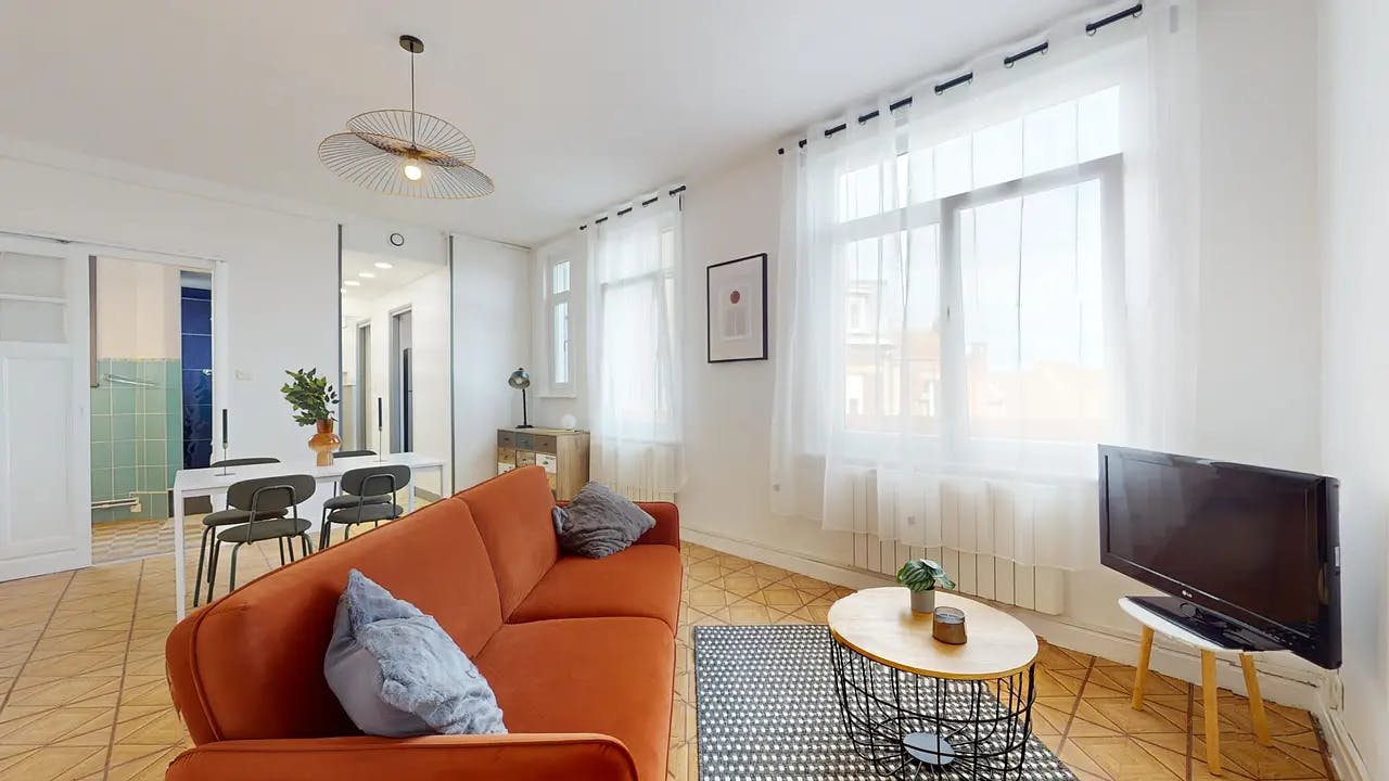 Приватна кімната за оренду для 400 EUR на місяць у Tourcoing, Rue Saint-Jacques