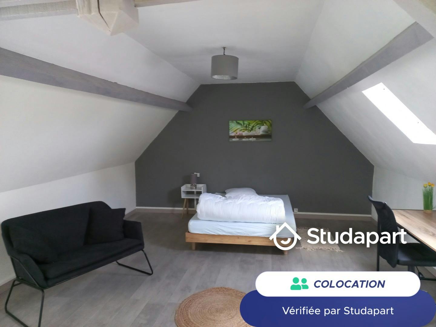 WG-Zimmer zu mieten für 390 € pro Monat in Beauvais, Rue de Paris