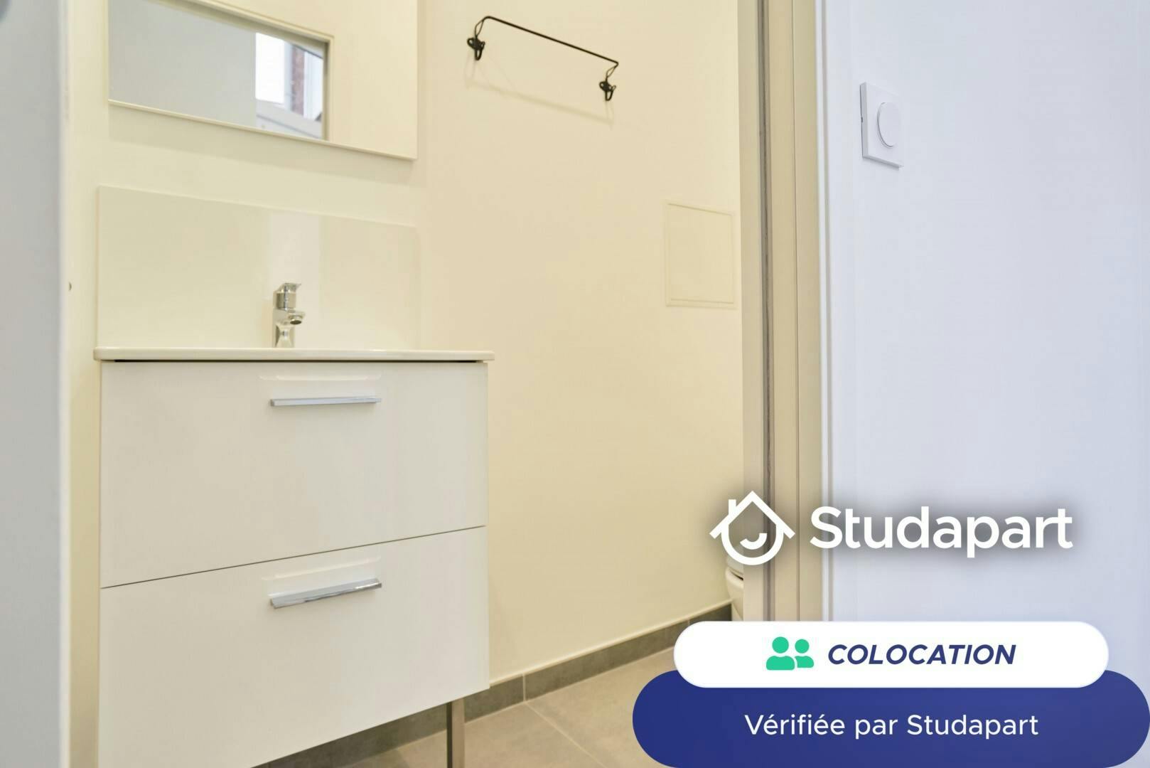 Private room for rent on Rue Bourignon, Lille - Plus