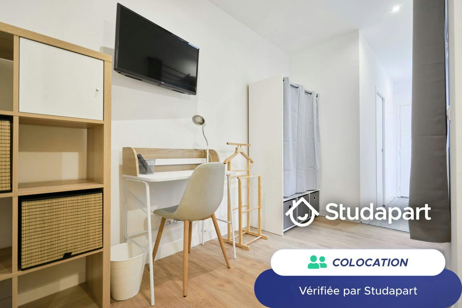 Private room for rent on Rue Bourignon, Lille - Vue 5
