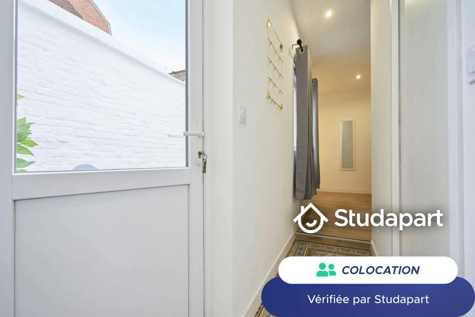 Private room for rent on Rue Bourignon, Lille - Vue 4
