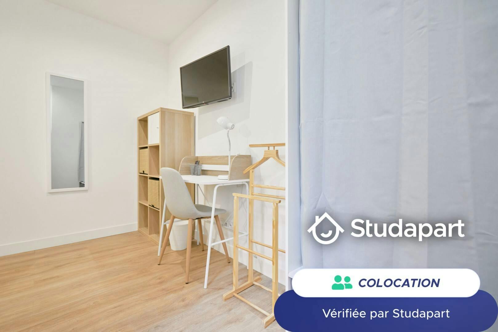 Private room for rent on Rue Bourignon, Lille - Vue 3