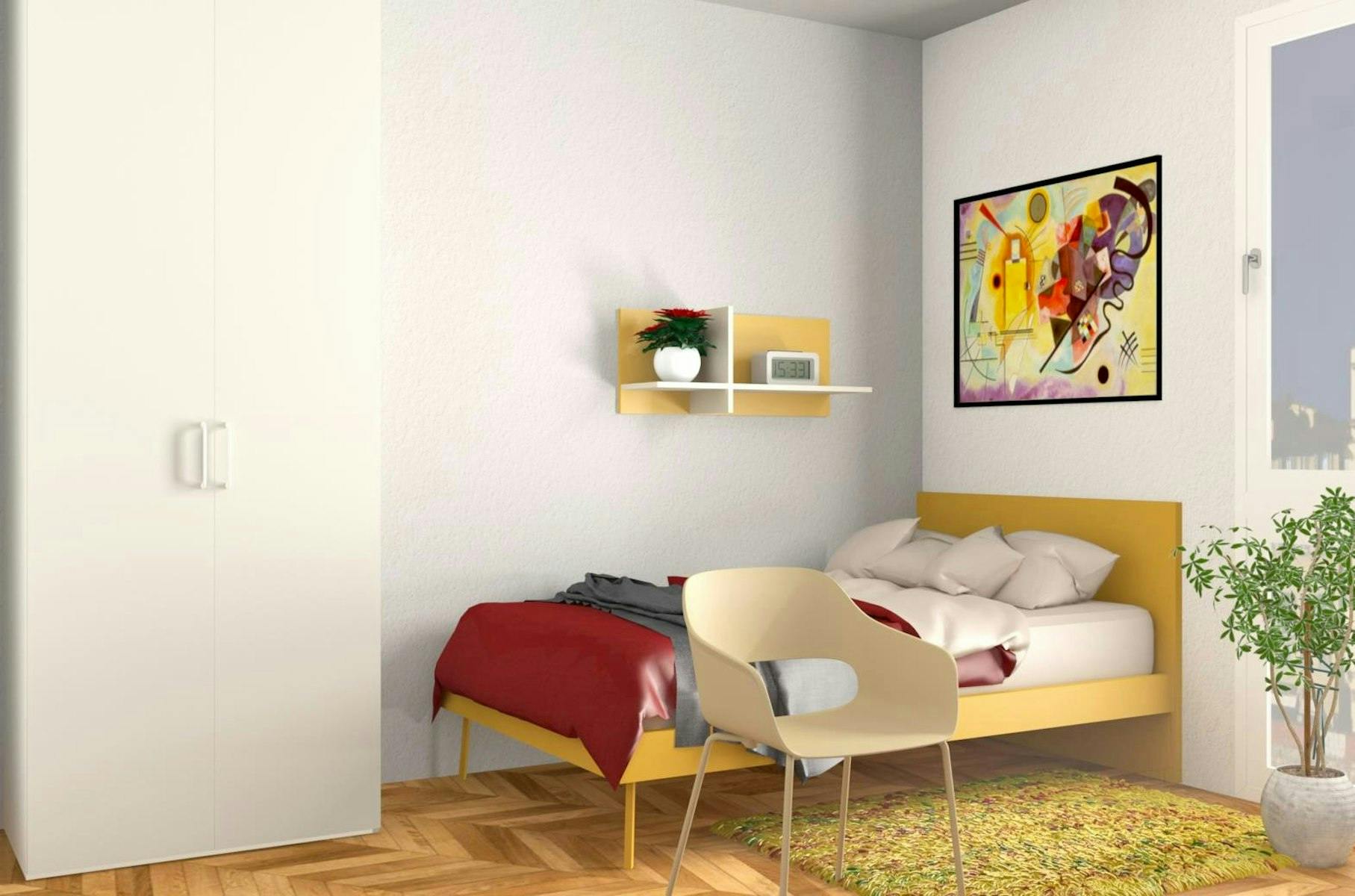 Single room Padova, 1 bed, 9m² — photo 5