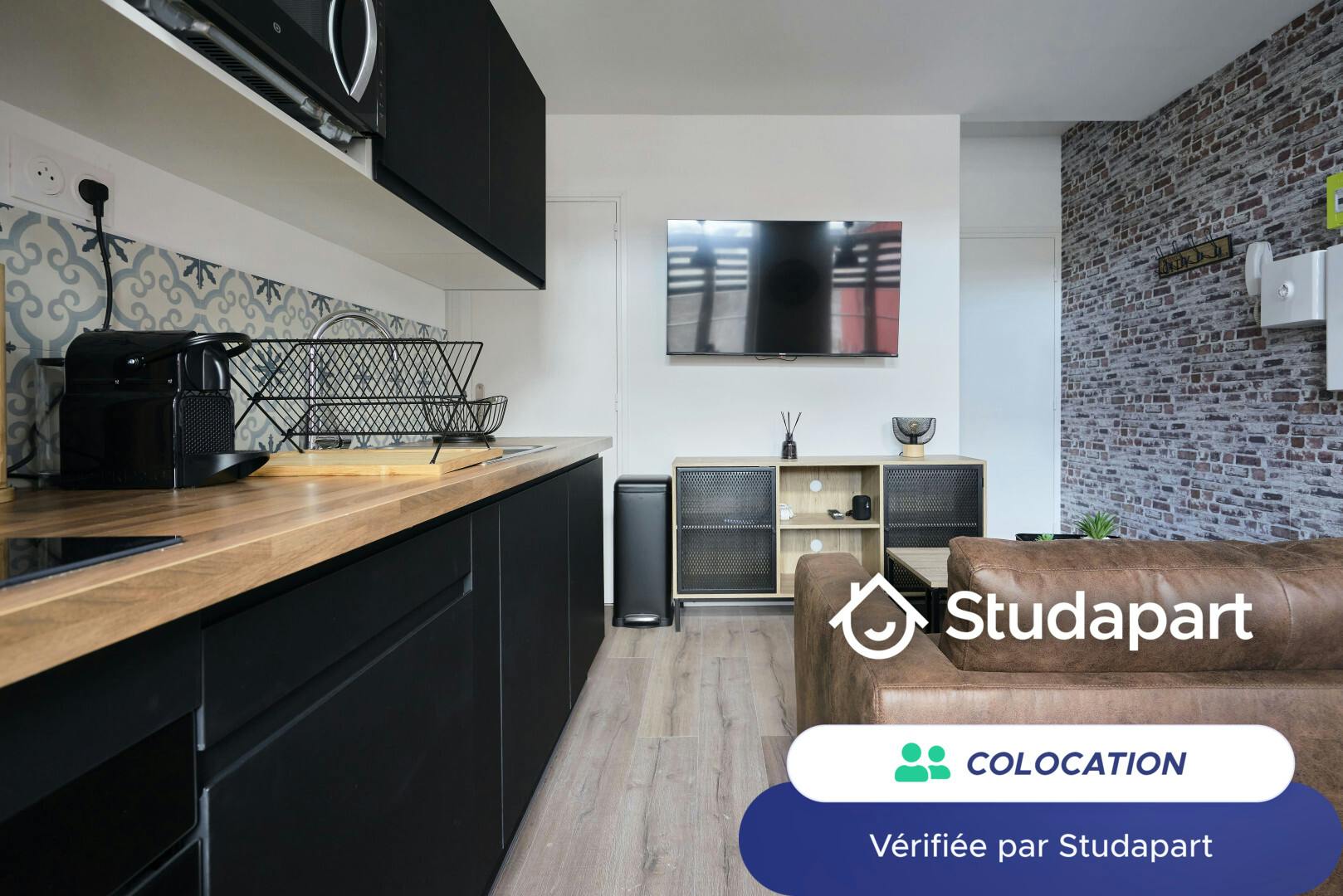 Private room for rent on Rue Saint-André, Lille – pohled 6