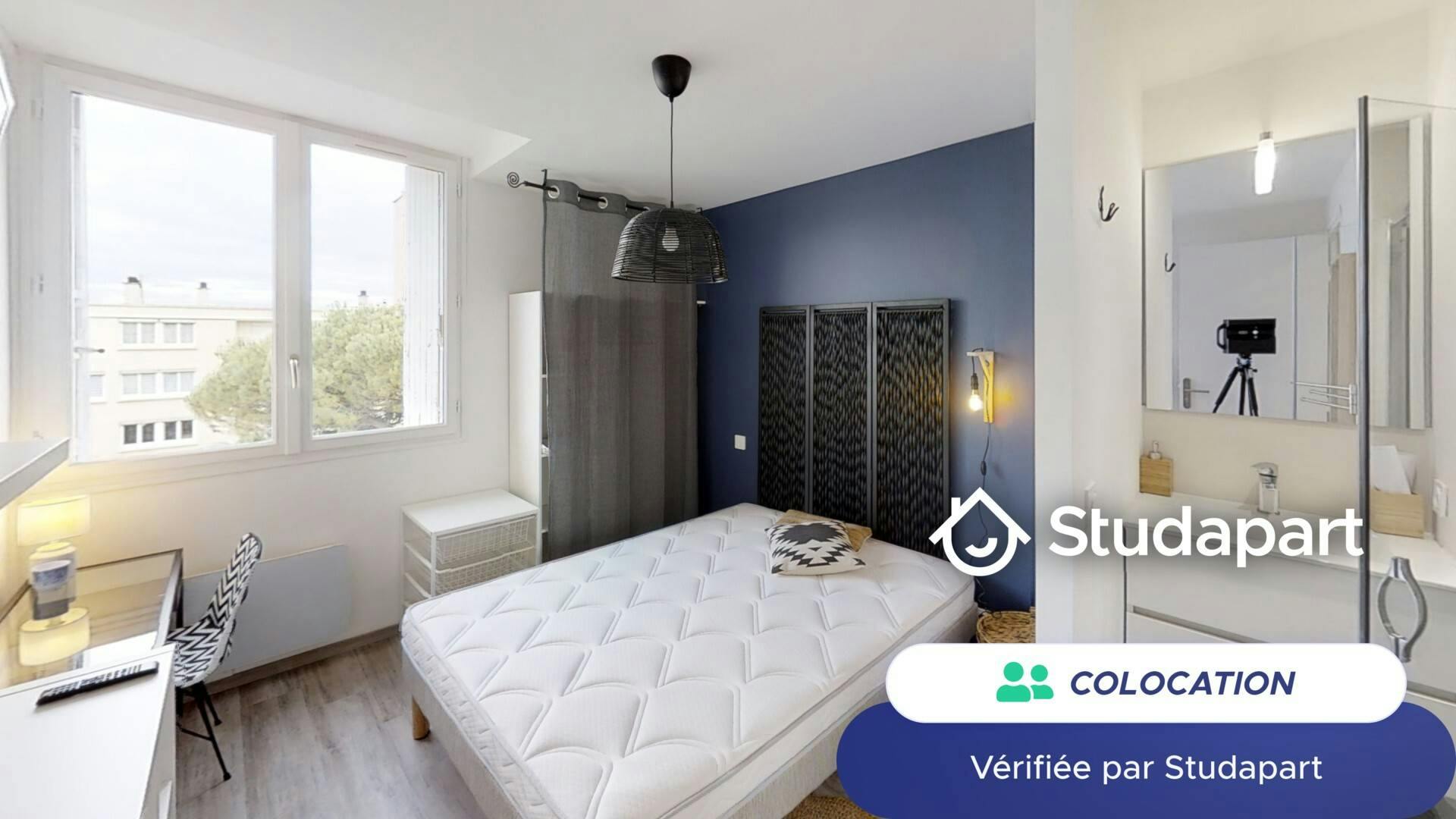 Private room for rent on Rue Louis-Antoine de Bougainvillé, Toulouse - Vue 5