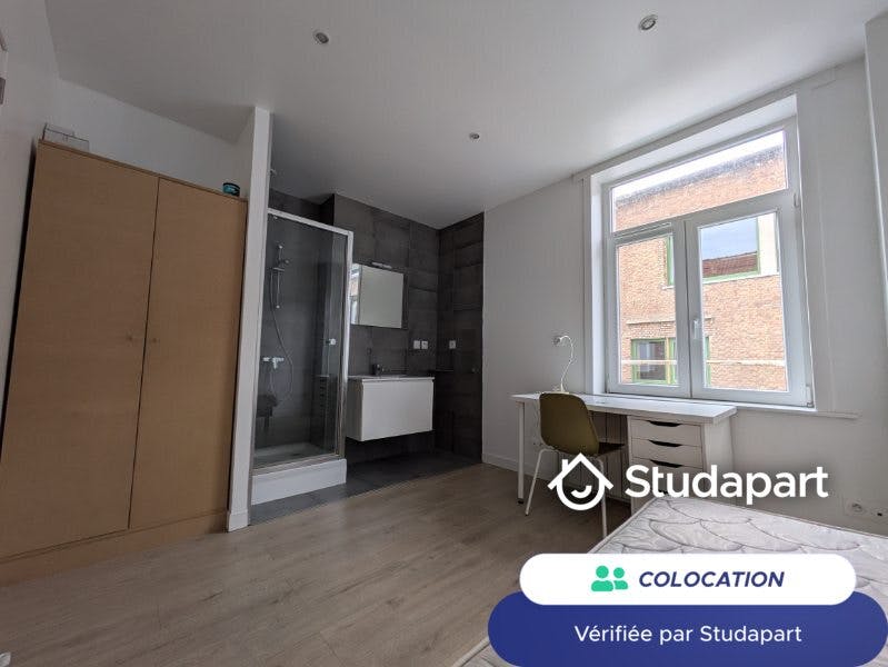 Private room for rent for €480 per month in Loos, Rue Léonard Danel