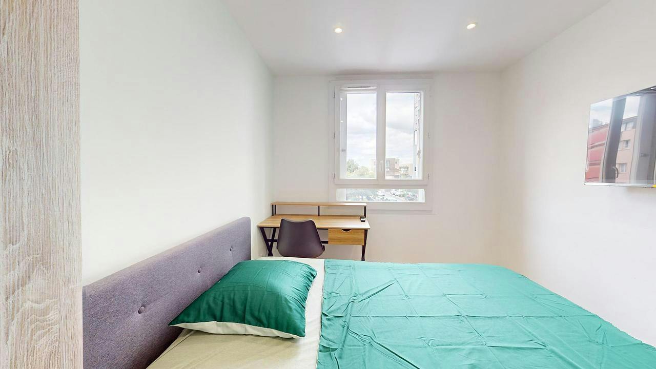 Private room for rent on Place du Morvan, Toulouse - Vue 4