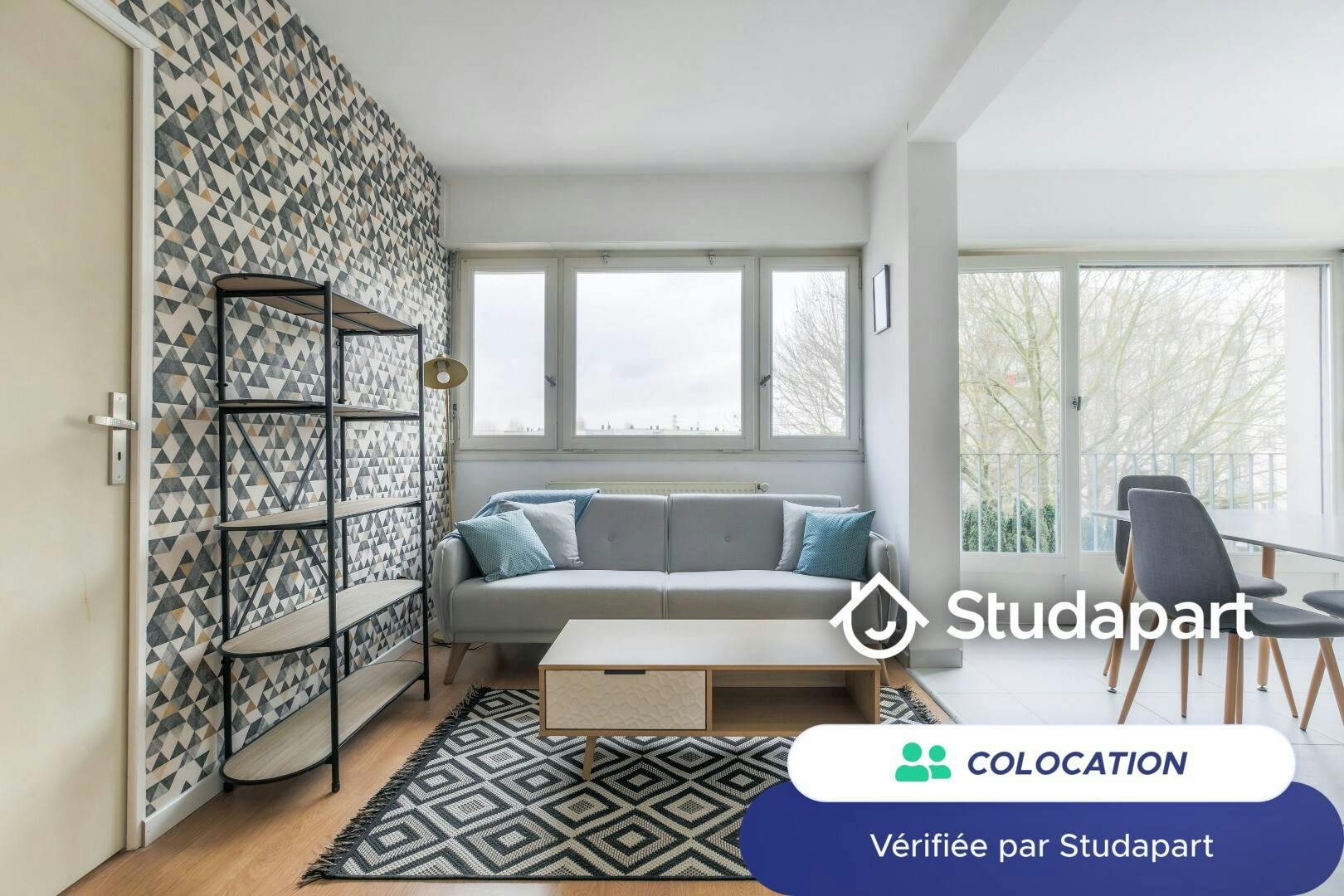 Chambre privée à louer pour 465 €/mois à Metz, Avenue de Thionville