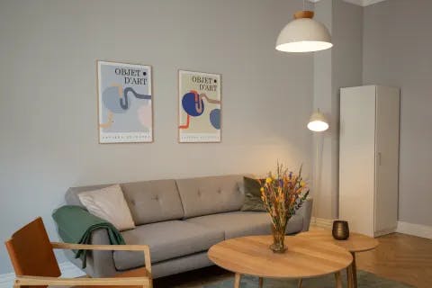 Studio for rent for €2,225 per month in Berlin, Modersohnstraße