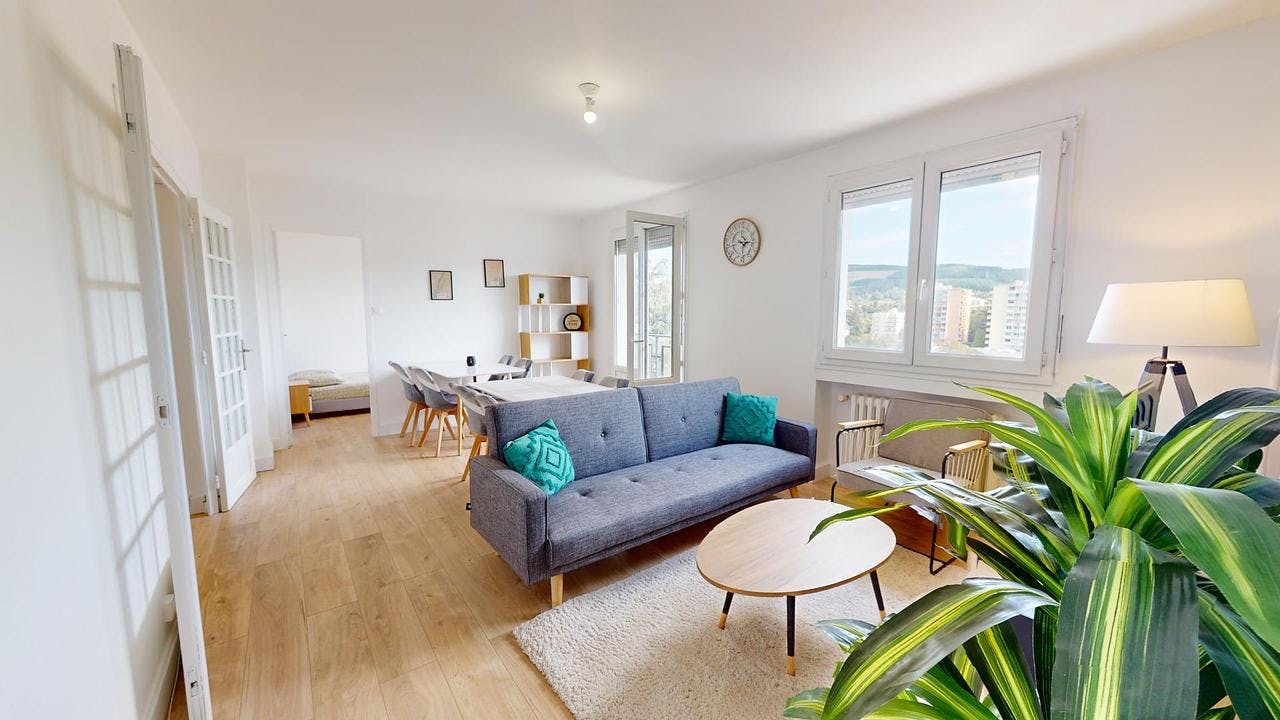 Cameră privată de închiriat pentru 300 EUR pe lună în Saint-Étienne, Rue Docteur Maurice Thiollier