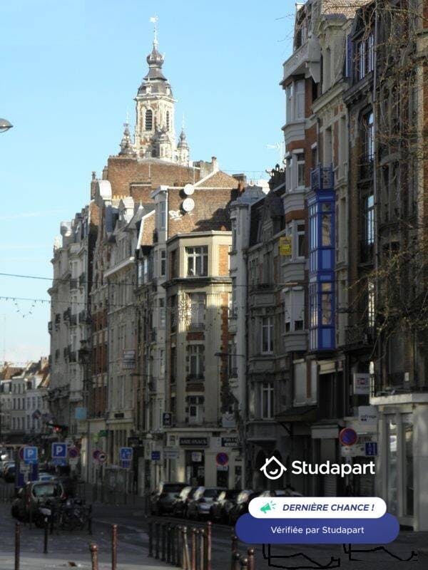 Appartement te huur voor € 1.450 per maand in Lille, Rue Pierre Mauroy