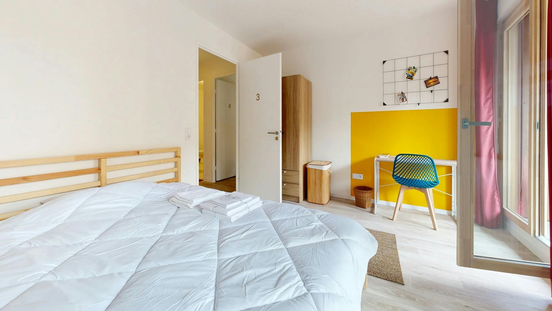 Private room for rent on Avenue Benoît Frachon, Paris - Vue 4