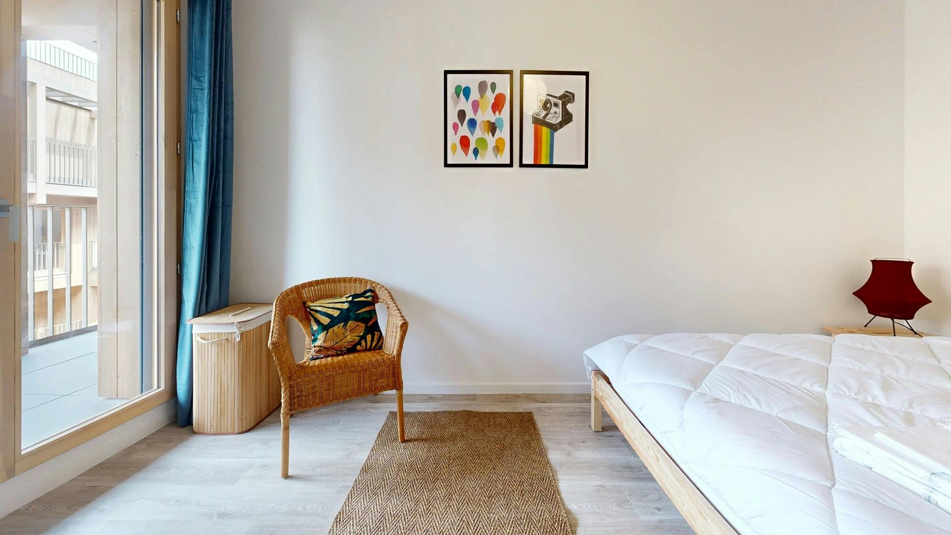 Private room for rent on Avenue Benoît Frachon, Paris - Vue 5